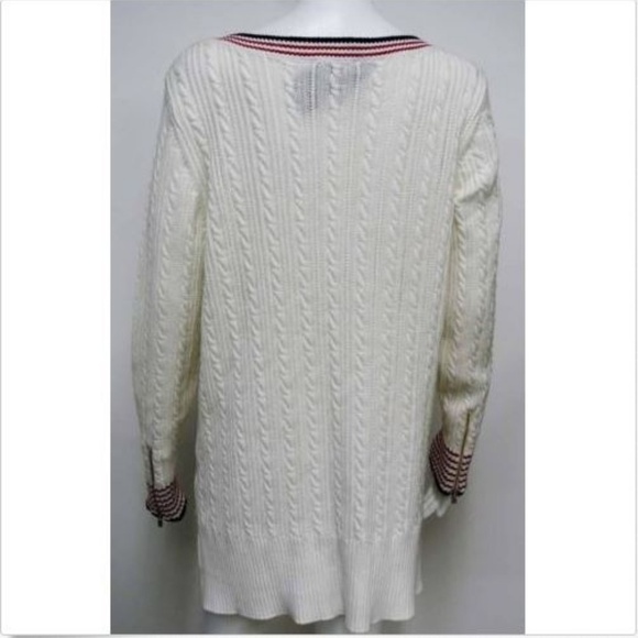 Tommy Hilfiger Ivy Varsity Sweater Size L New - Picture 2 of 3